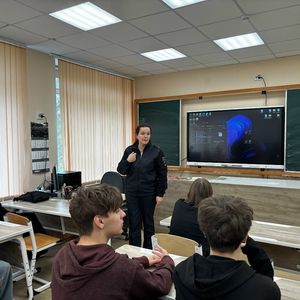 Встреча с инспектором по пропаганде безопасности дорожного движения