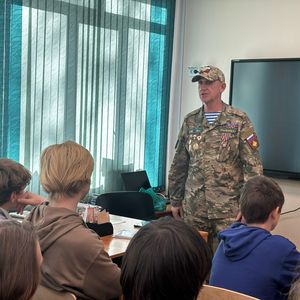Встреча с ветераном ВДВ
